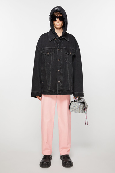 Acne Studios Twill cotton-blend trousers - Pale Pink outlook