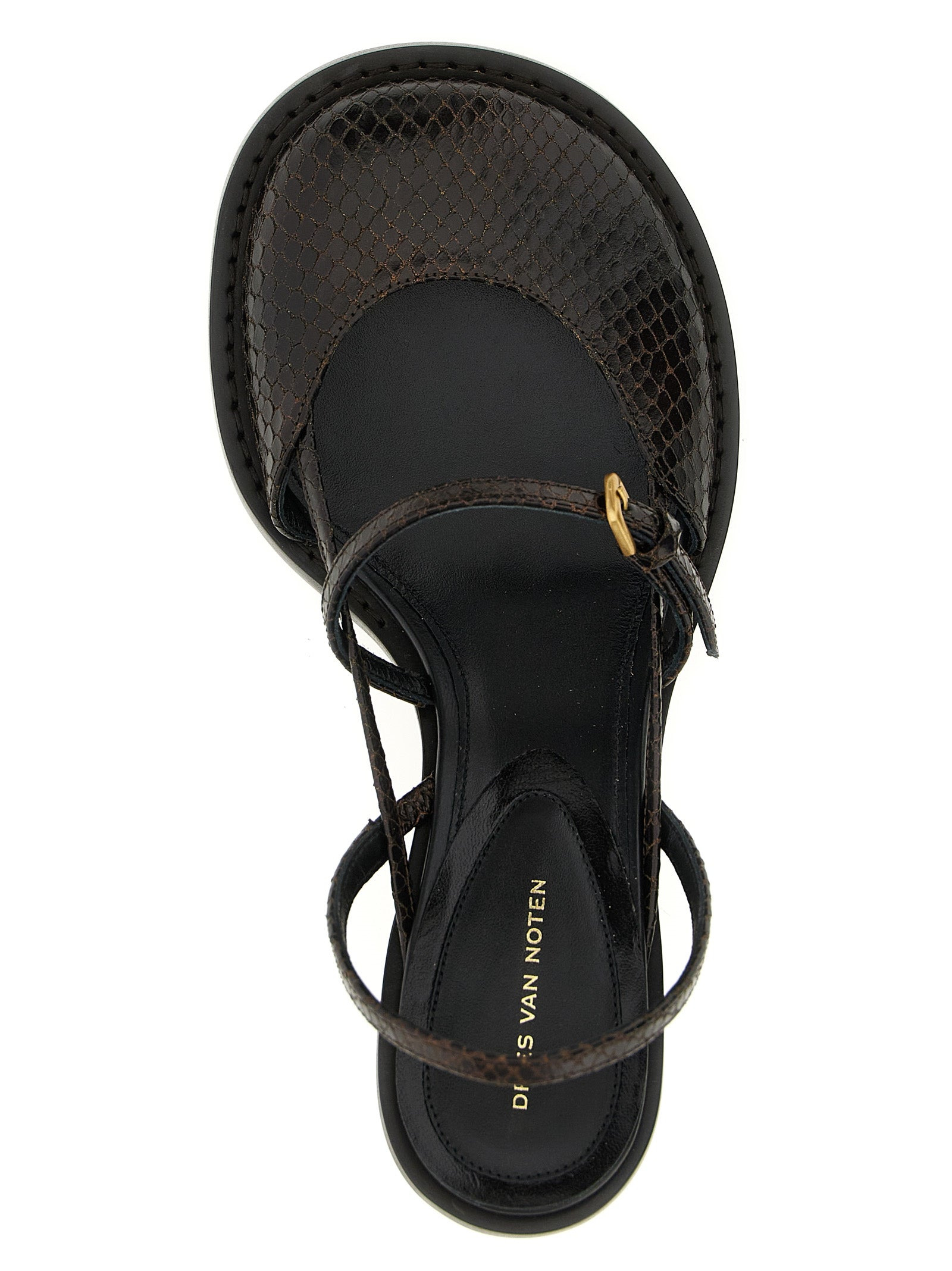 Dries Van Noten Women Leather Slingback - 4