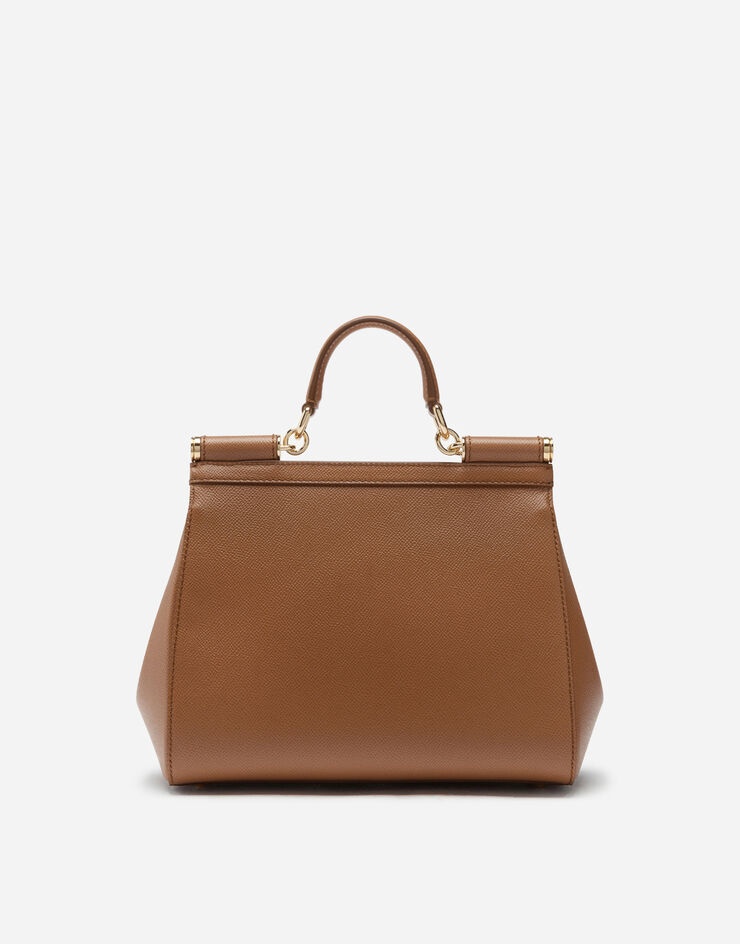 Medium dauphine leather Sicily bag - 3