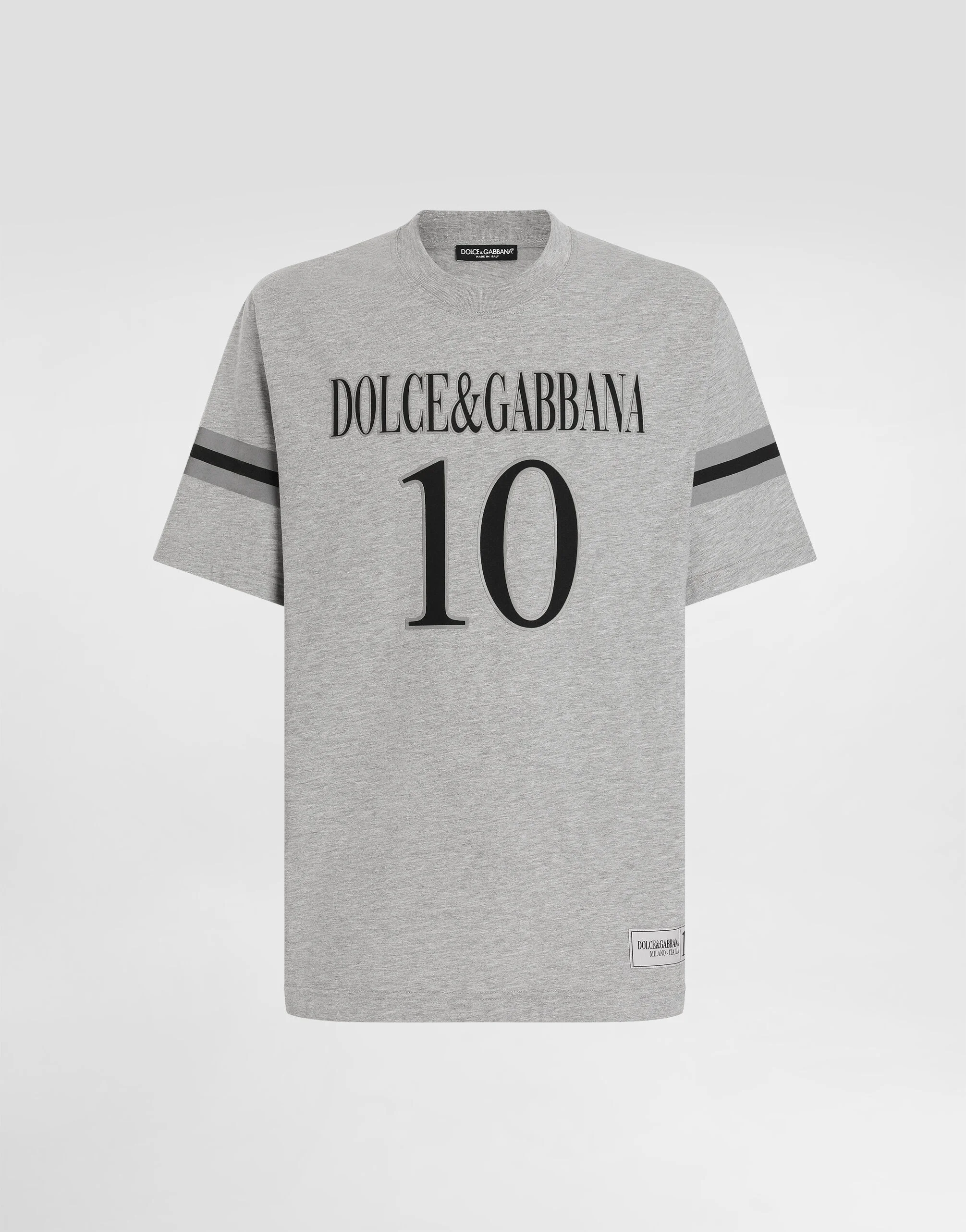 Cotton T-shirt with logo - 1