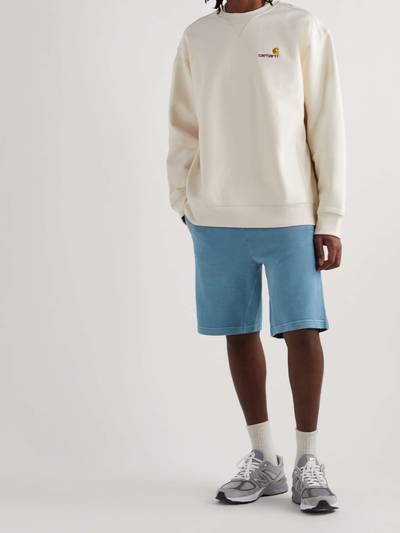 Carhartt Nelson Straight-Leg Pigment-Dyed Cotton-Jersey Shorts outlook