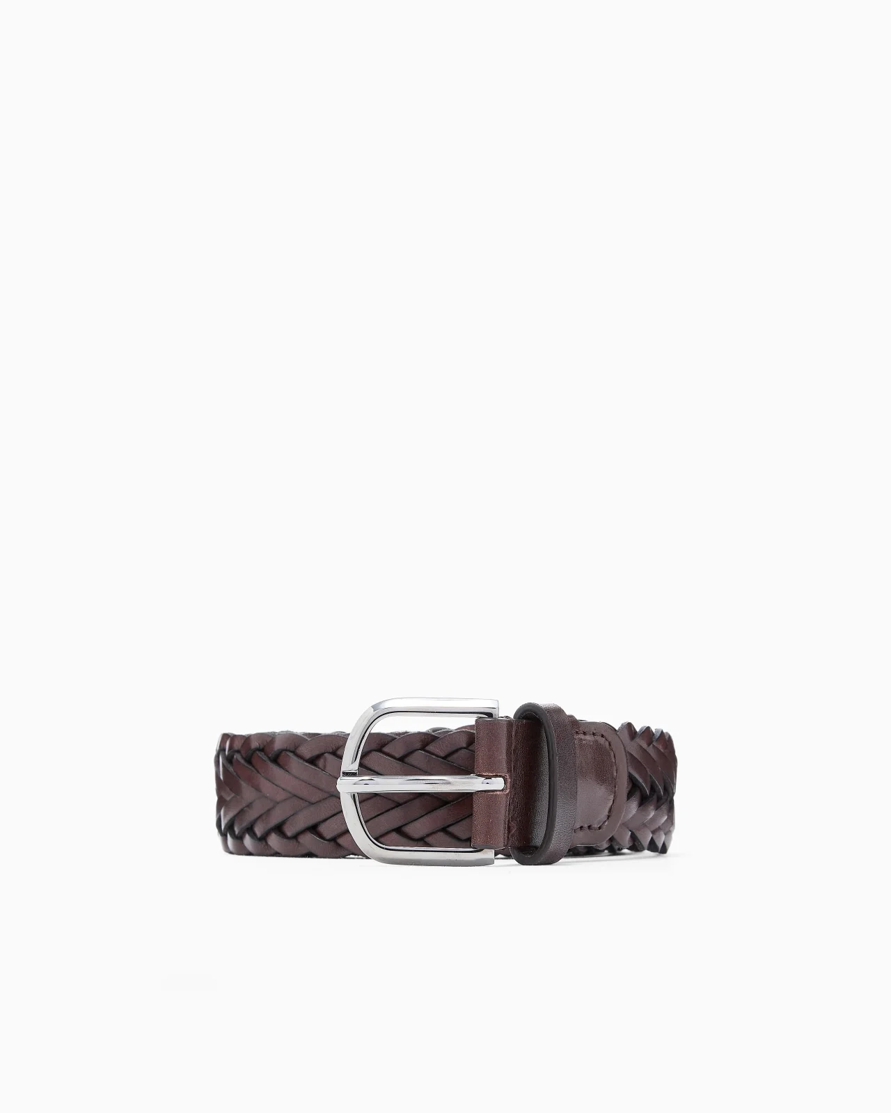 WOVEN LEATHER BELT - 1