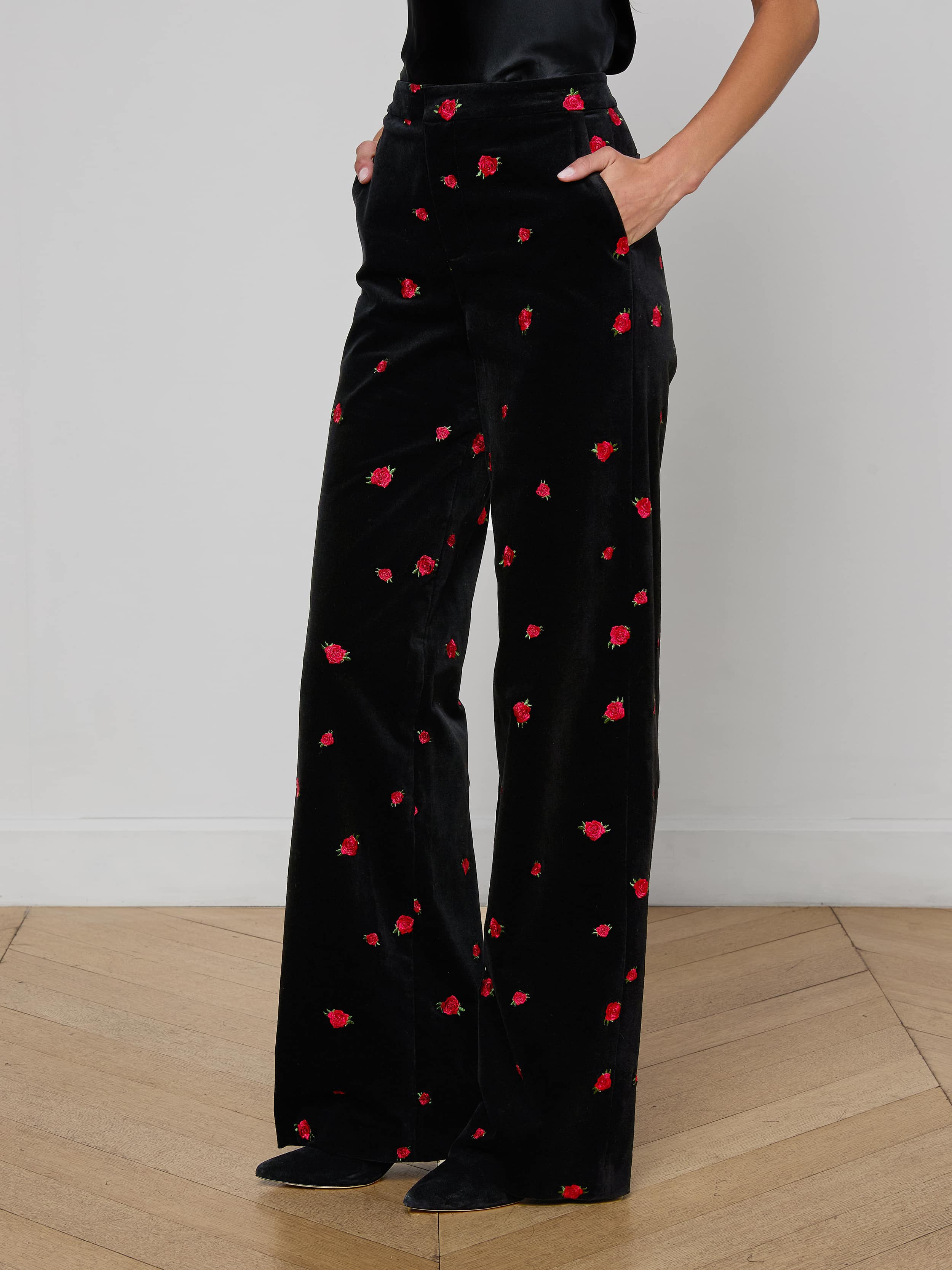Livvy Velvet Trouser - 4
