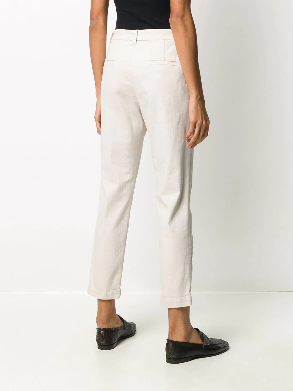 straight-leg trousers - 4