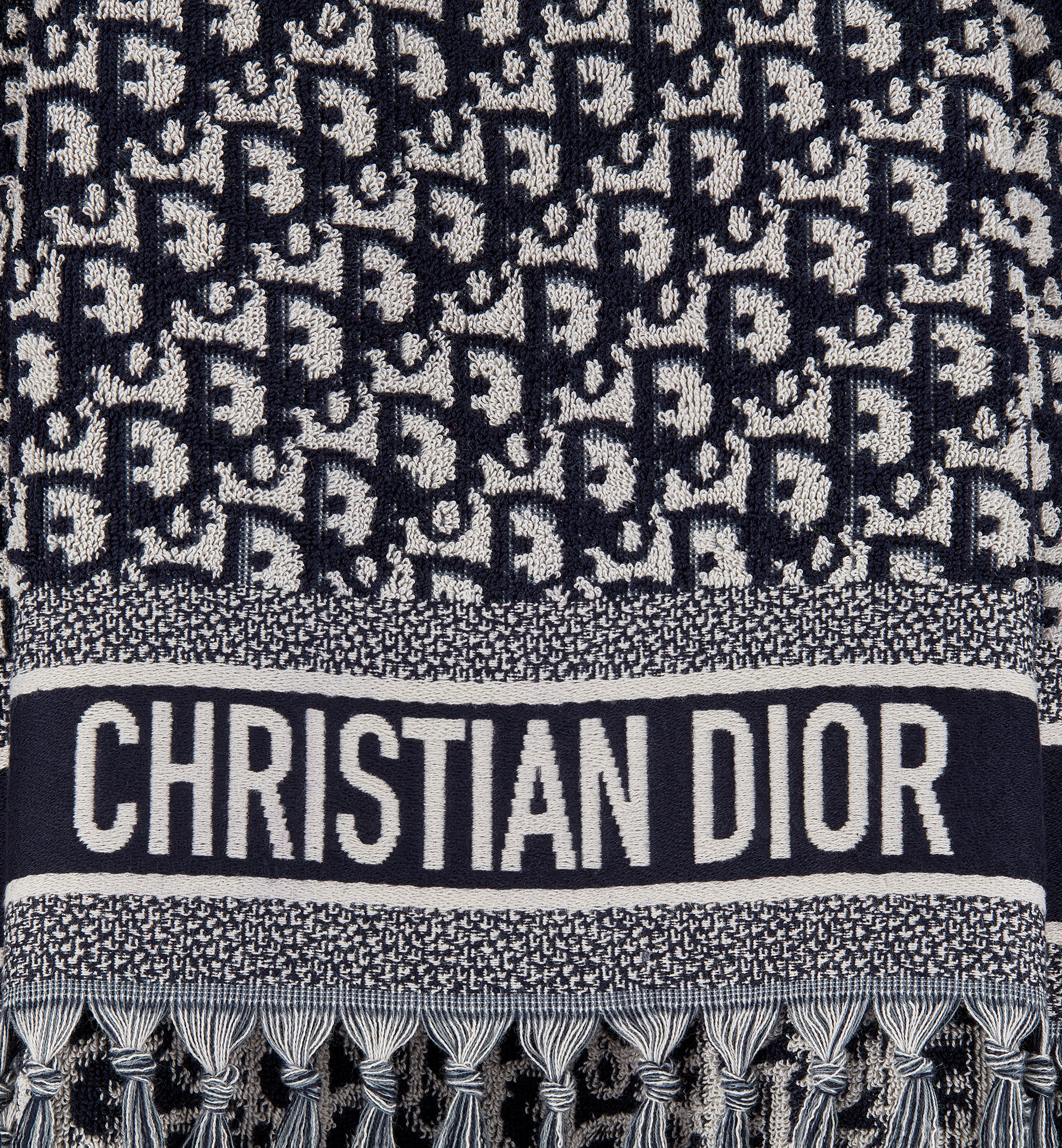 Dior Oblique Hooded Poncho - 5