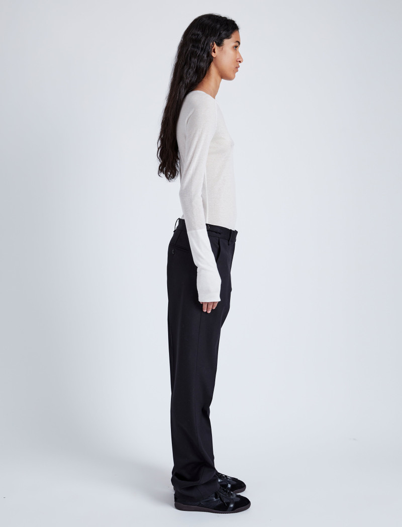 Kaiya Top in Sheer Slub Jersey 4