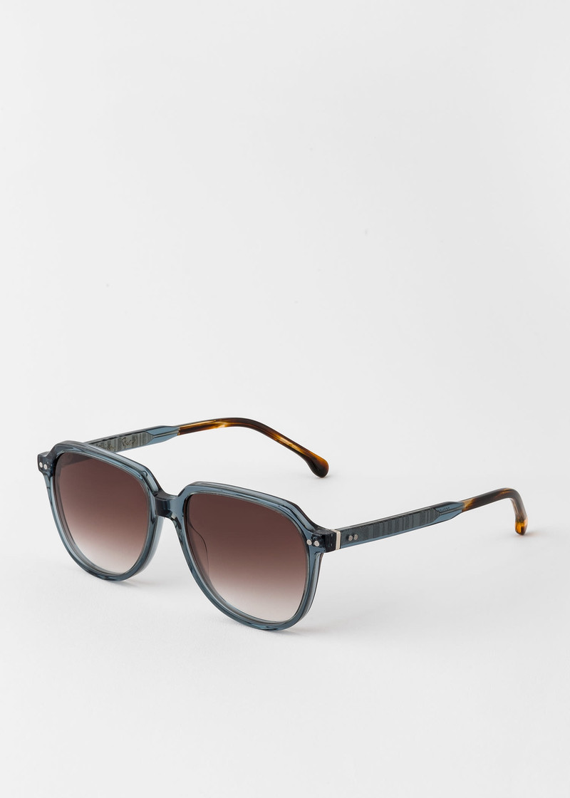 Havana Crystal Stone 'Ford' Sunglasses 4