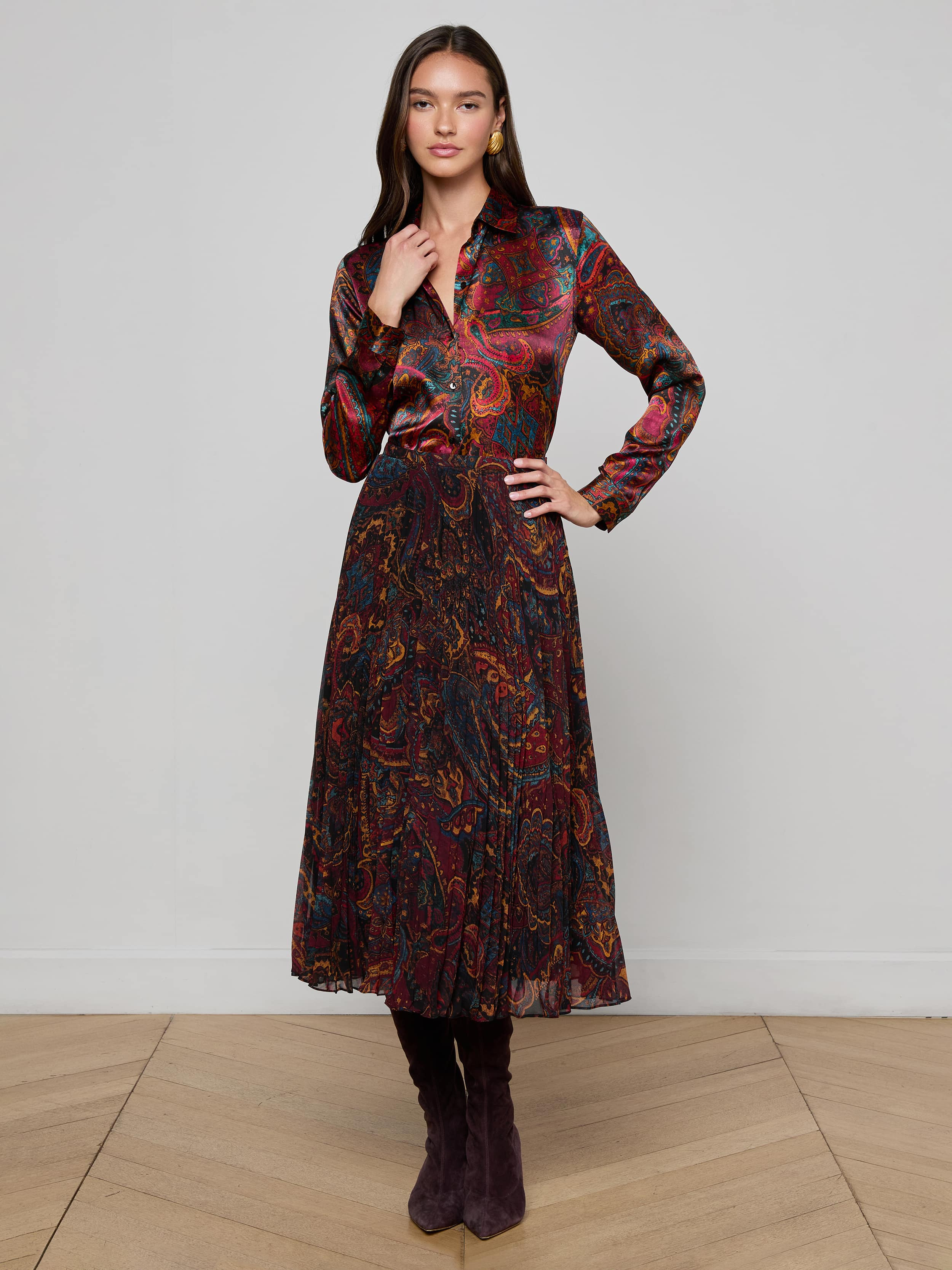 Tyler Silk Blouse - 4