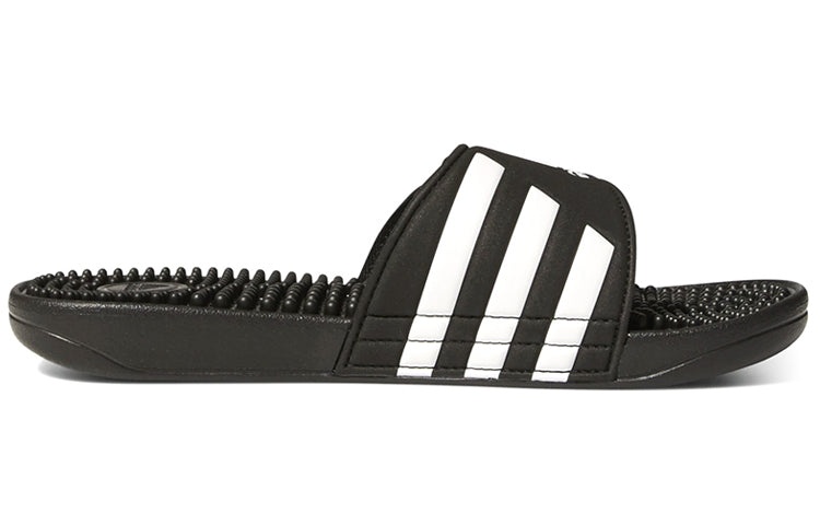 (WMNS) adidas Adissage Slides 'Black White' G28841 - 2