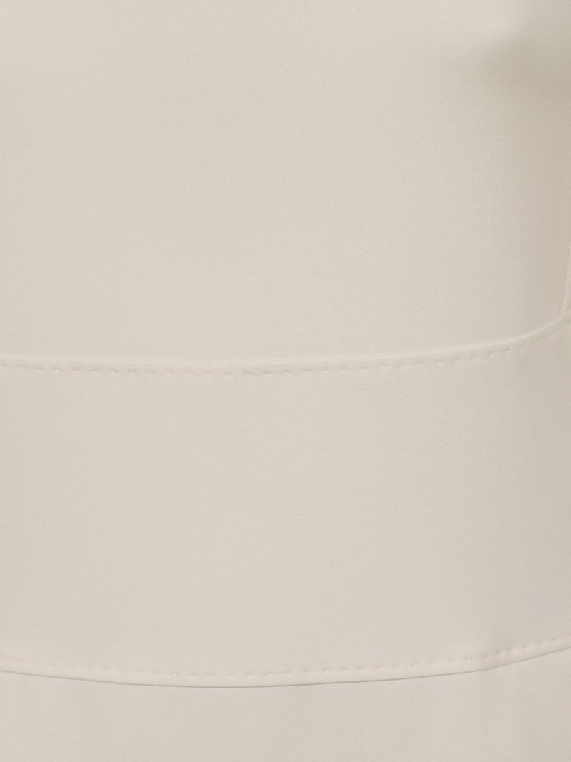 panelled cap-sleeve dress 3