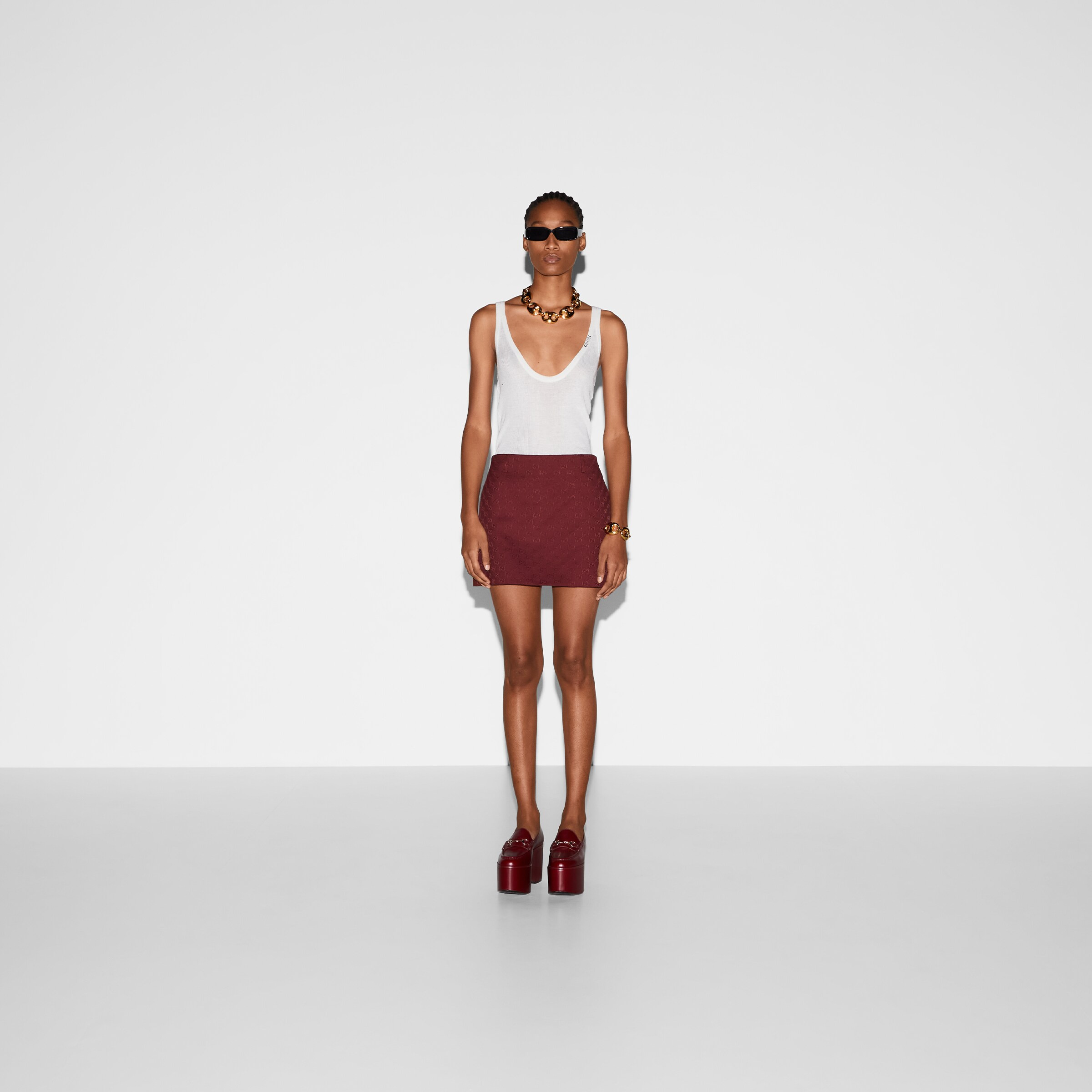 Original GG canvas mini skirt - 2