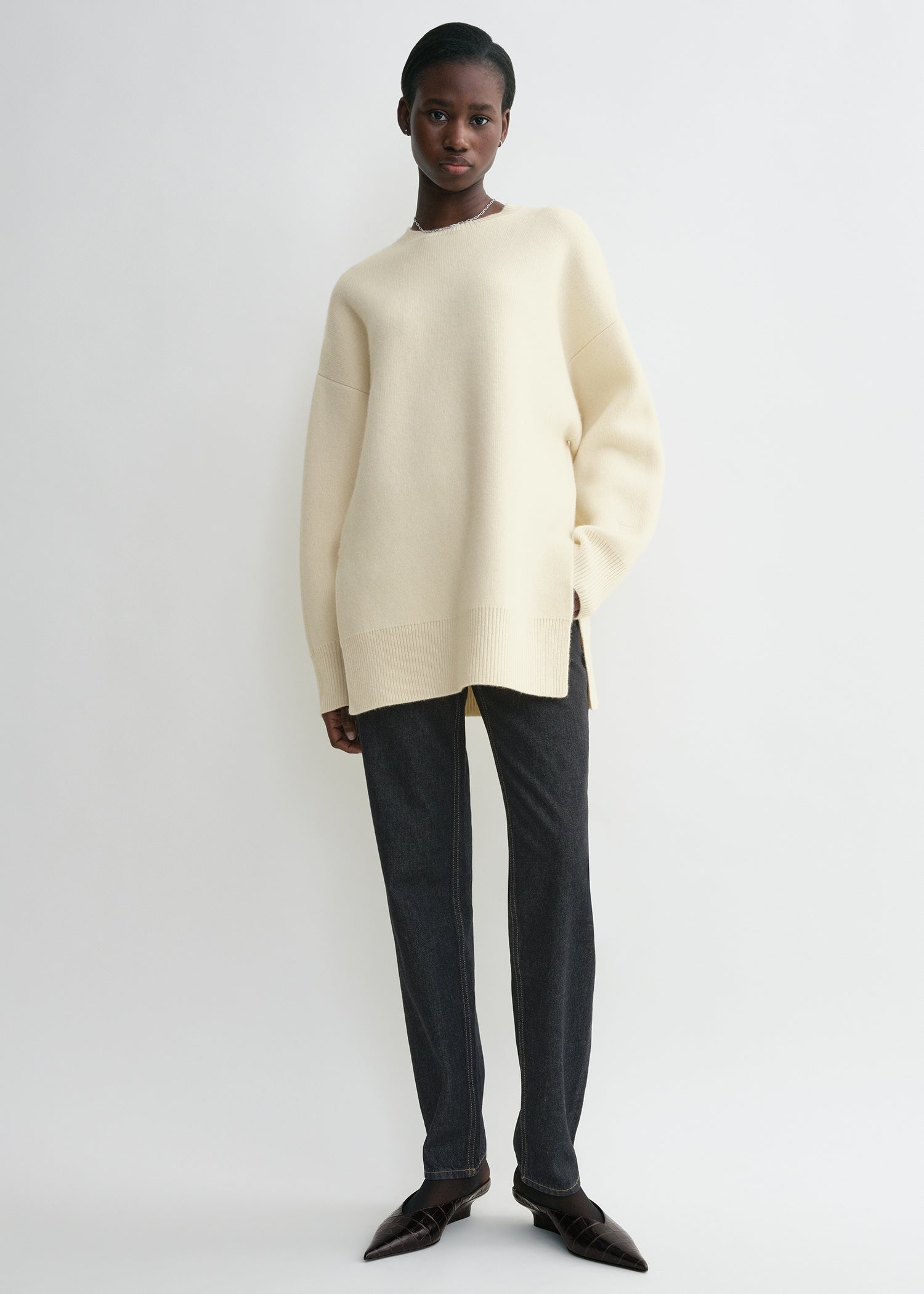 Double-knit pullover snow - 3