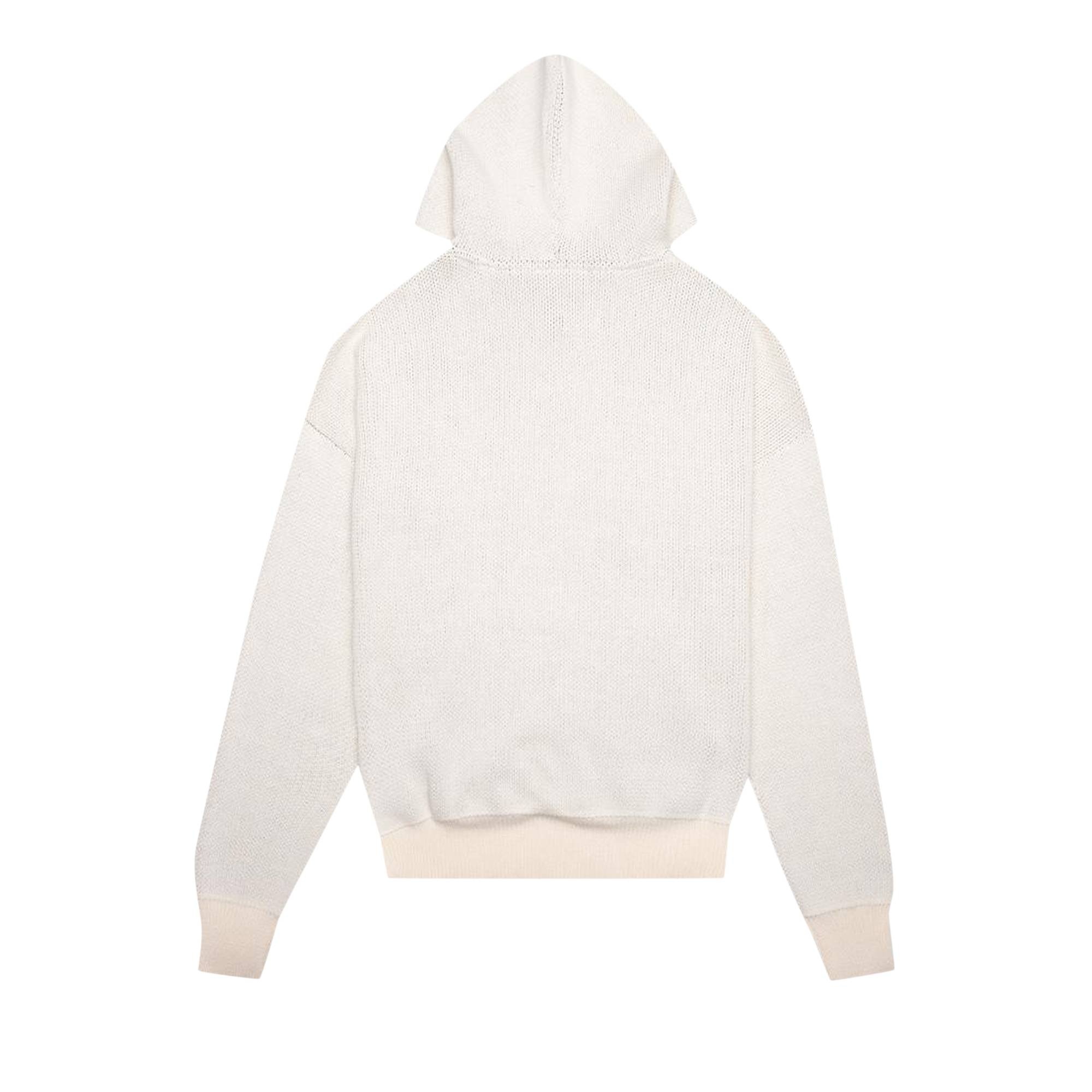 Fear of God Essentials Knit Hoodie 'Cream' - 2