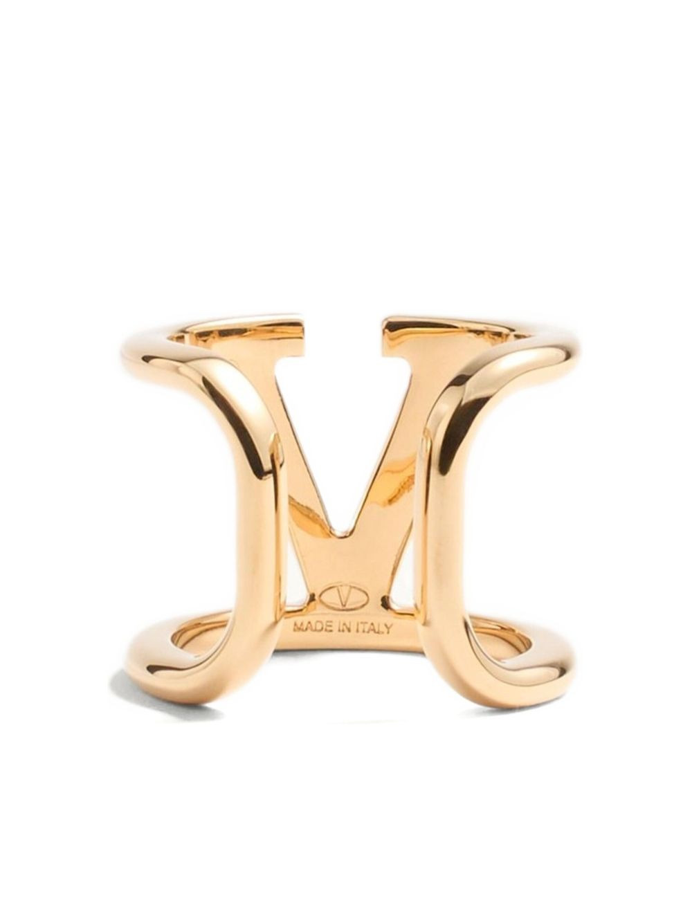 VLOGO Signature metal ring - 2