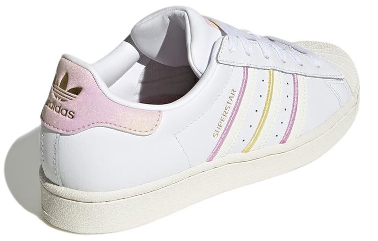 (WMNS) adidas Superstar 'White Bliss Lilac' H03438 - 4