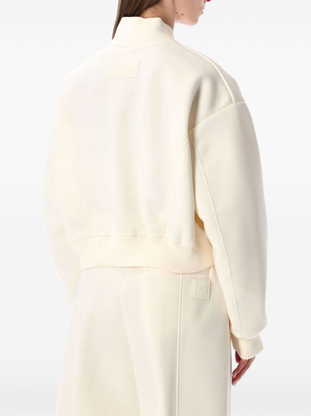 textured bomber jacket - 2