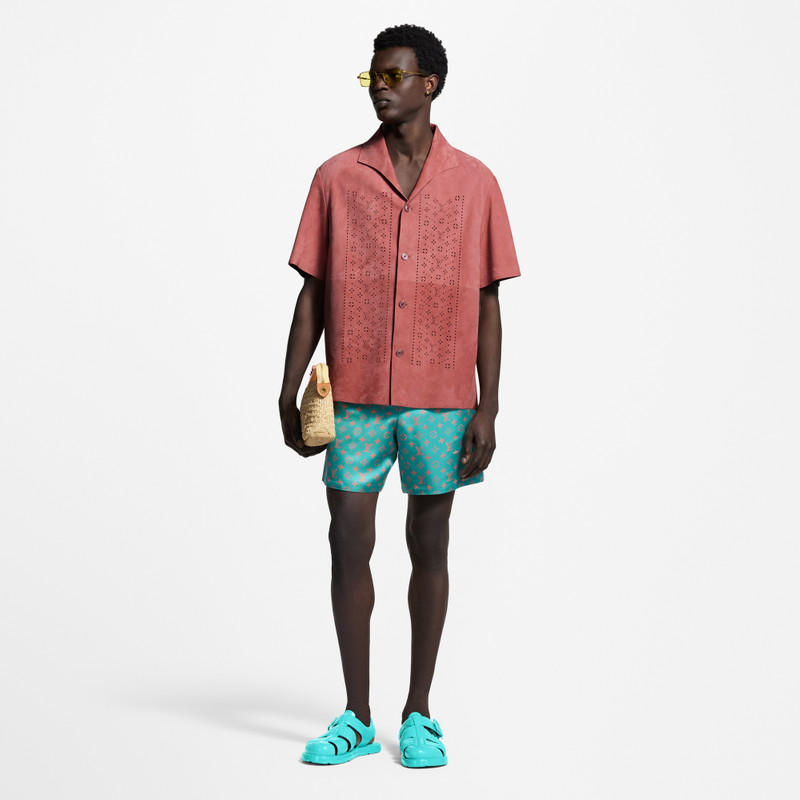 Louis Vuitton Perforated Leather Shirt outlook