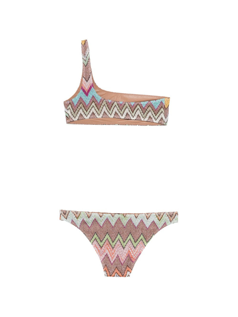 Missoni zigzag one-shoulder bikini outlook