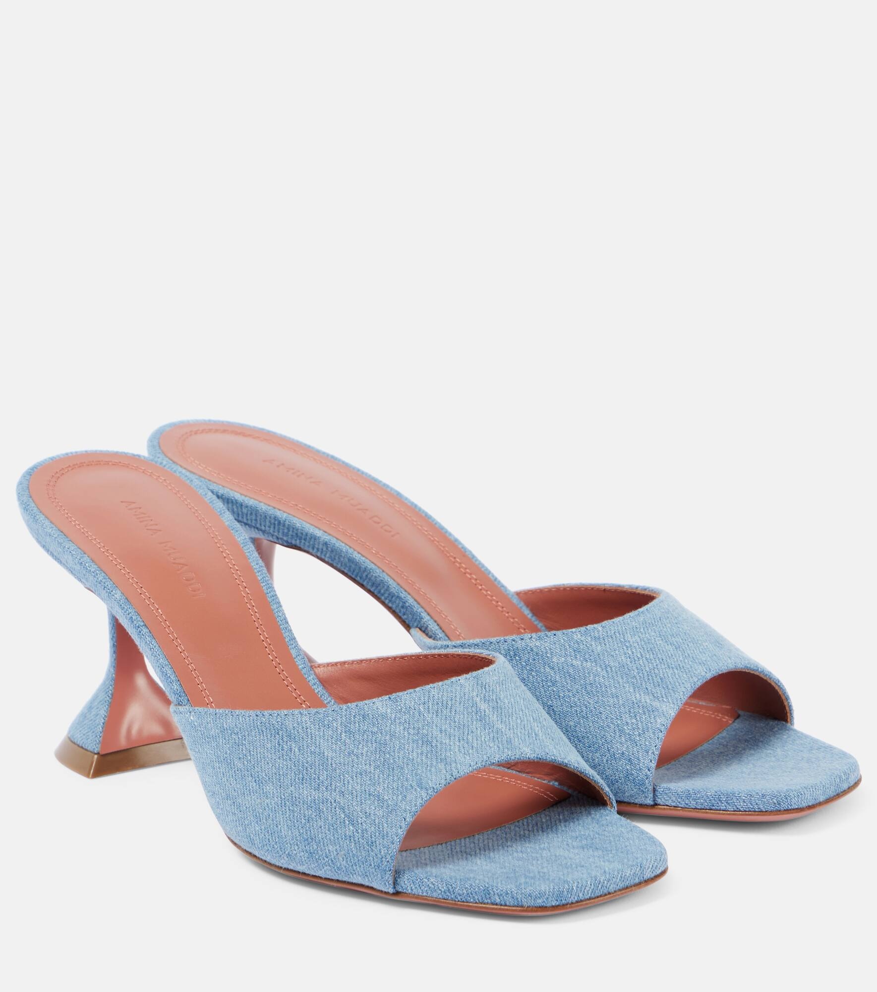 Lupita denim mules - 1