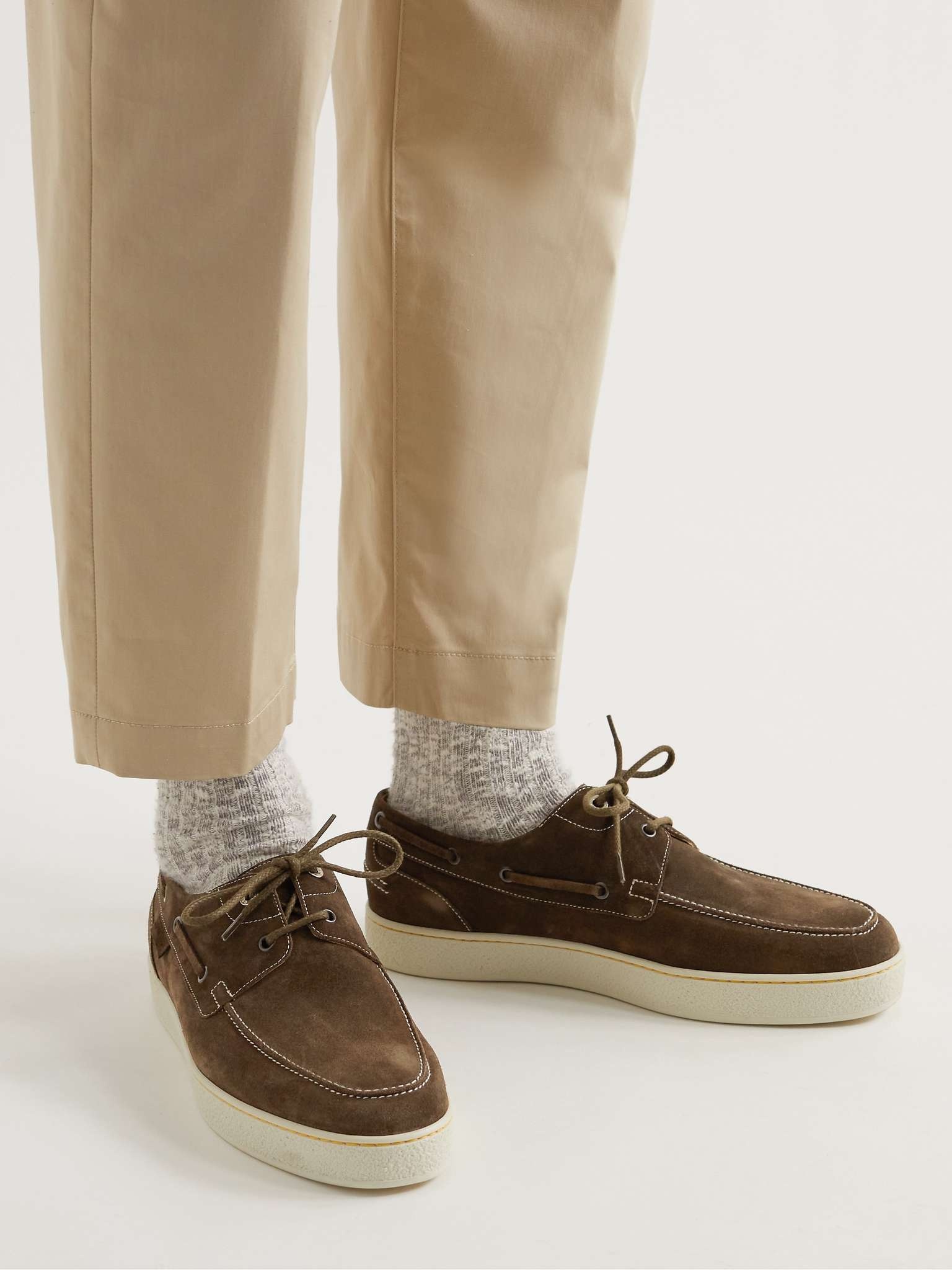 Pier Suede Boat Shoes - 2