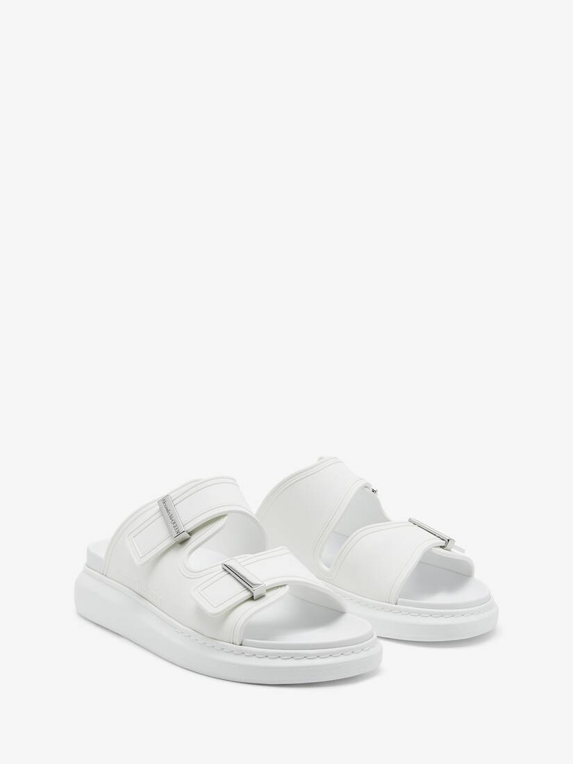 Men's Oversized Hybrid Slide in Ivory - 2