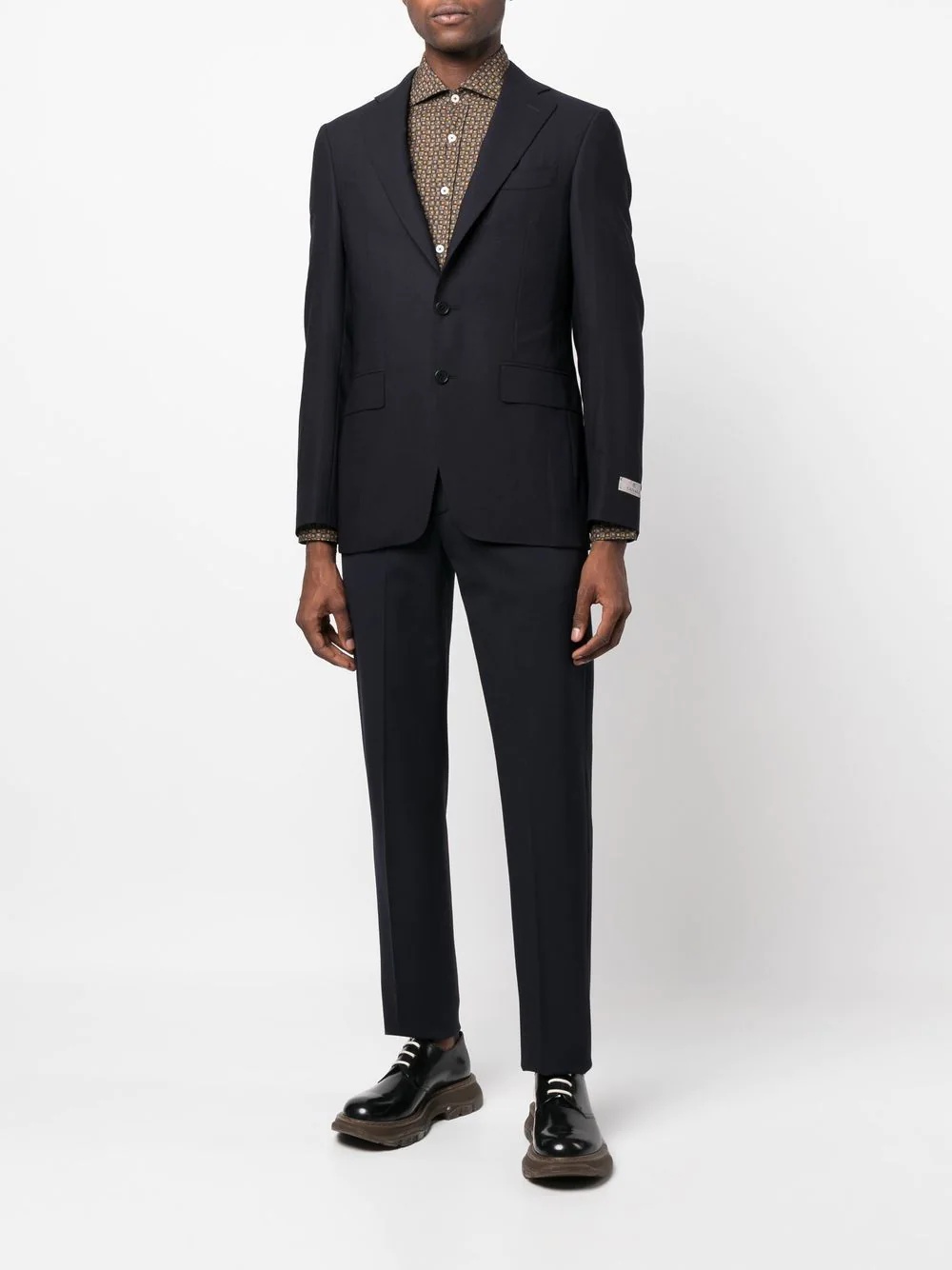 single-breasted tailored blazer - 2