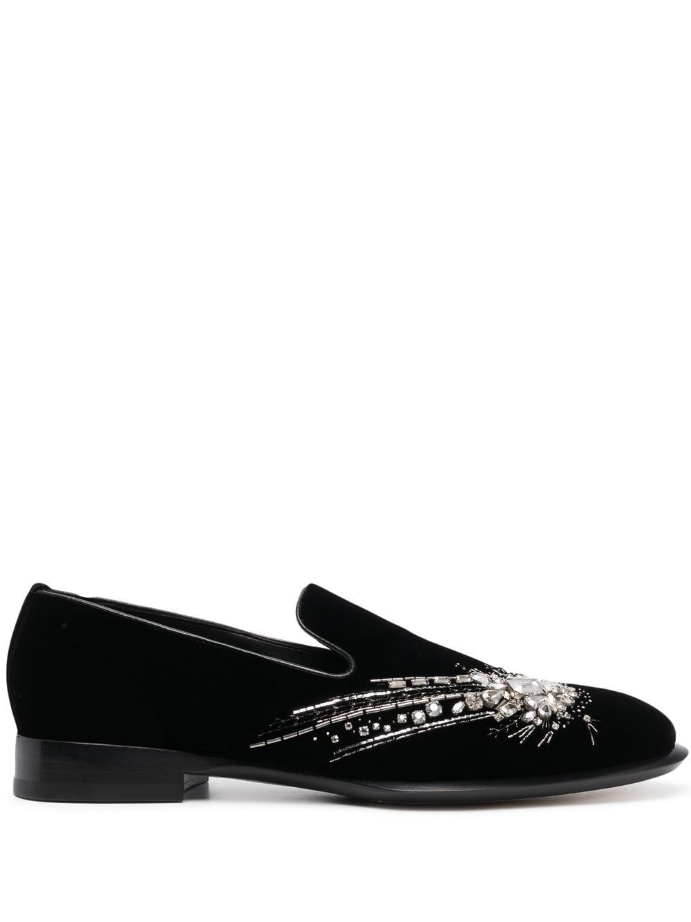 Astral Jewel crystal-embellished slippers - 1
