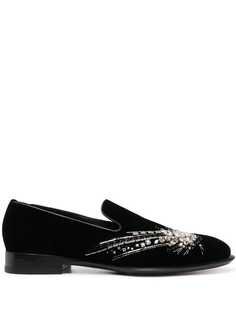 Astral Jewel crystal-embellished slippers 1