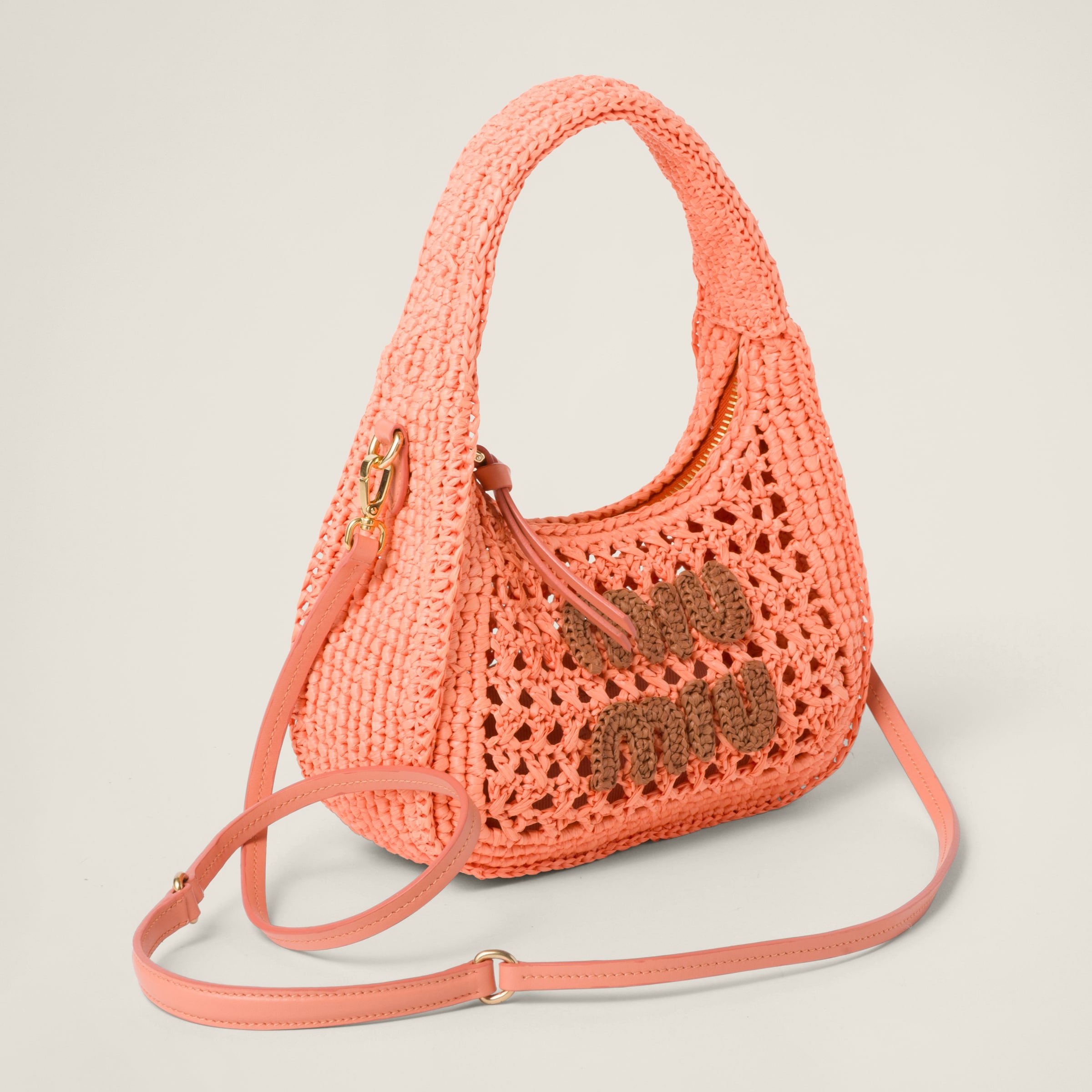 Wander woven fabric hobo bag - 3