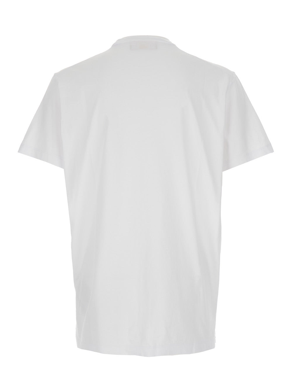 Dsquared2 Men 'Ducati X D2' White T-Shirt With Logo On The Front In Cotton Man - 2