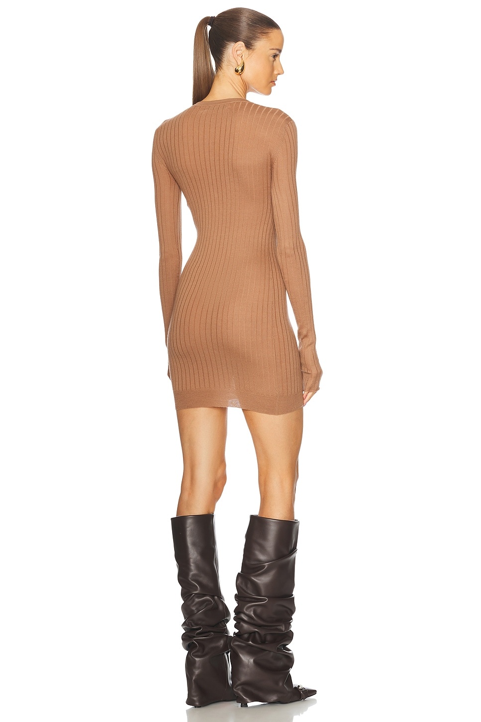Long Sleeve Mini Dress - 3