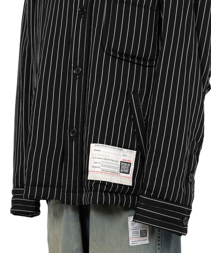 Stripe Puffer Shirt 16