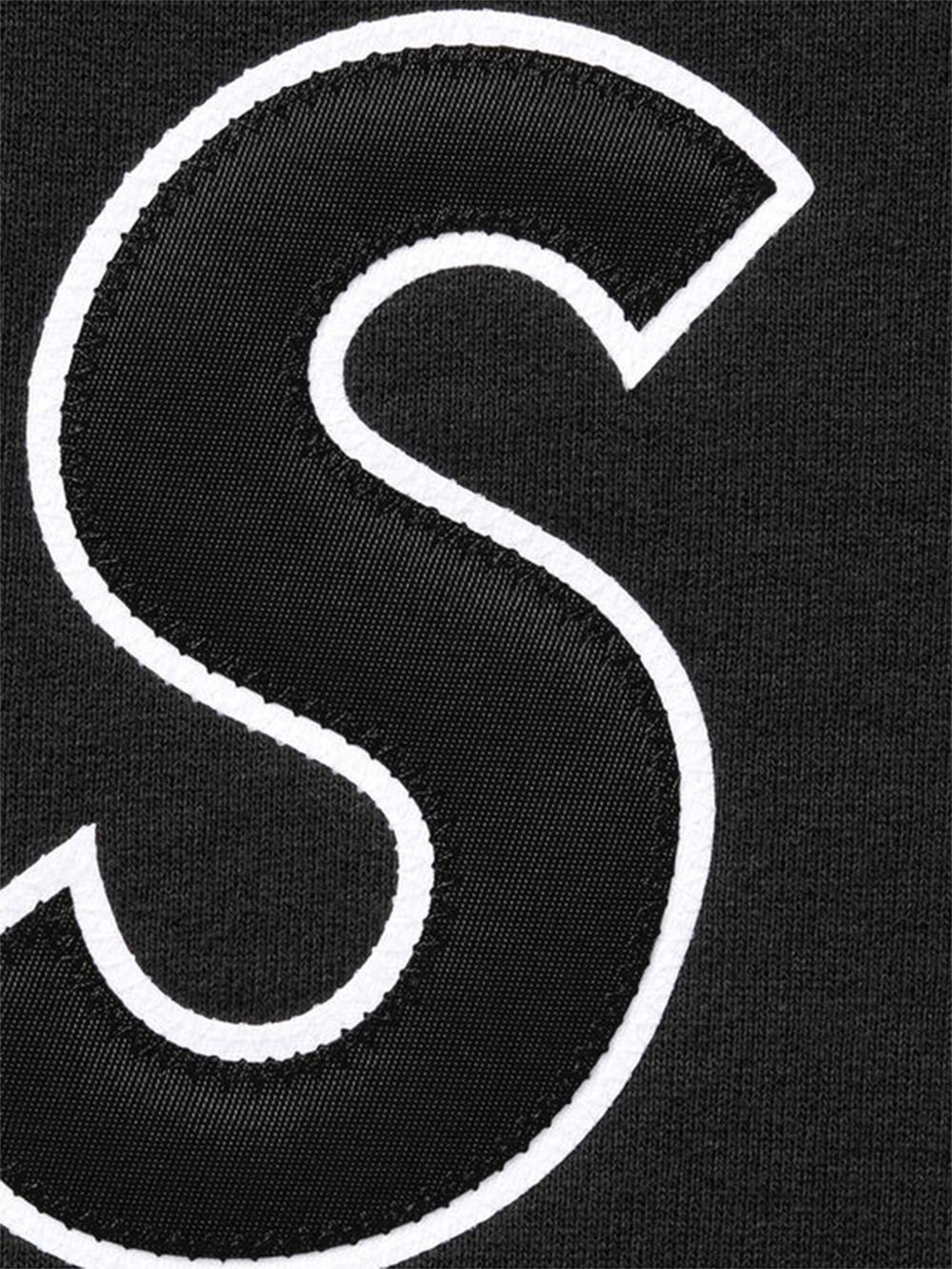 S-logo "SS 25 - Black" hoodie - 2