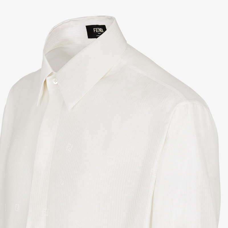 White silk shirt 3