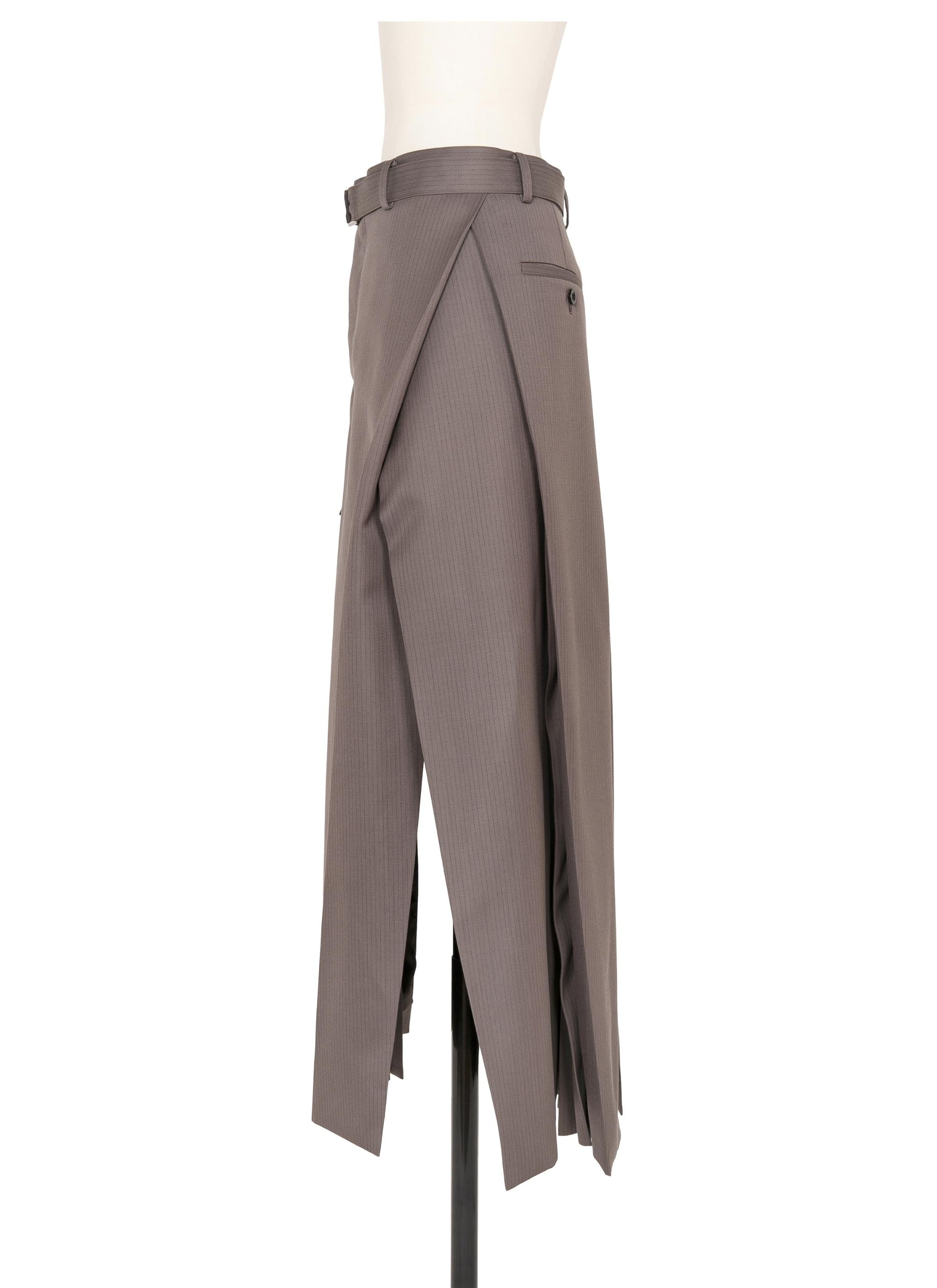 sacai 国内買付 Doeskin Skirt sacai Doeskin Skirt | REVERSIBLE