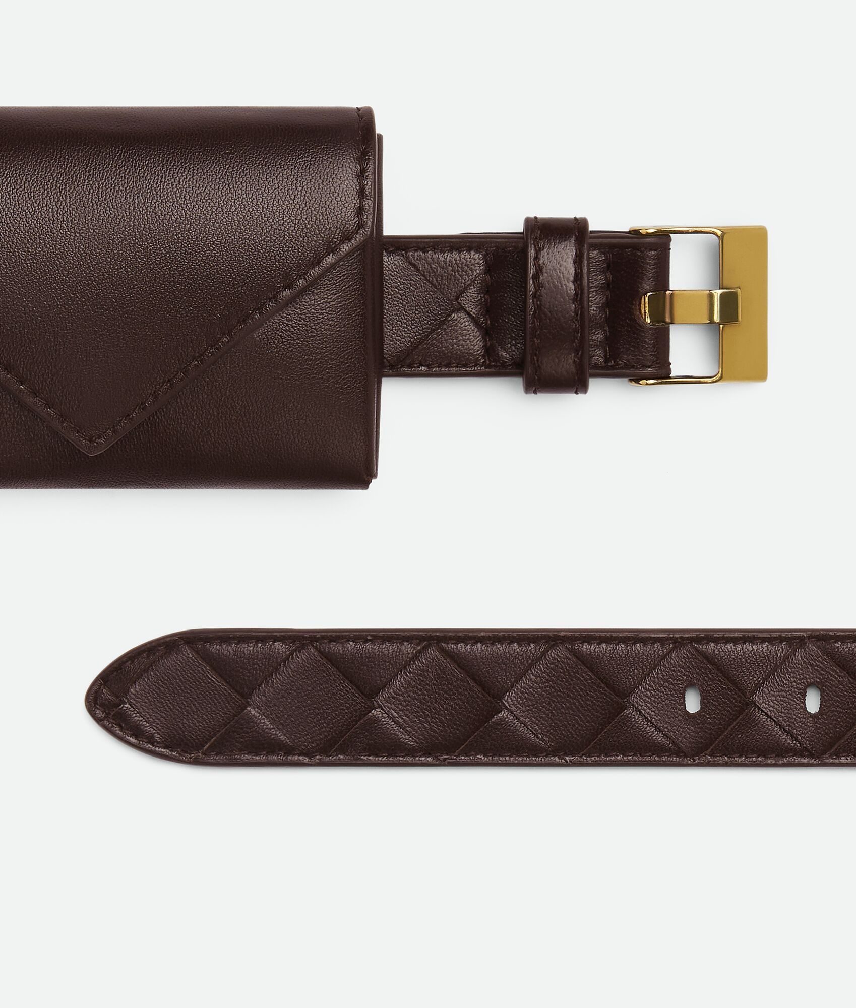 Intrecciato Watch Pocket Belt - 4