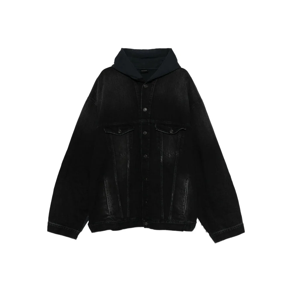 Balenciaga Black Jackets Men - 1
