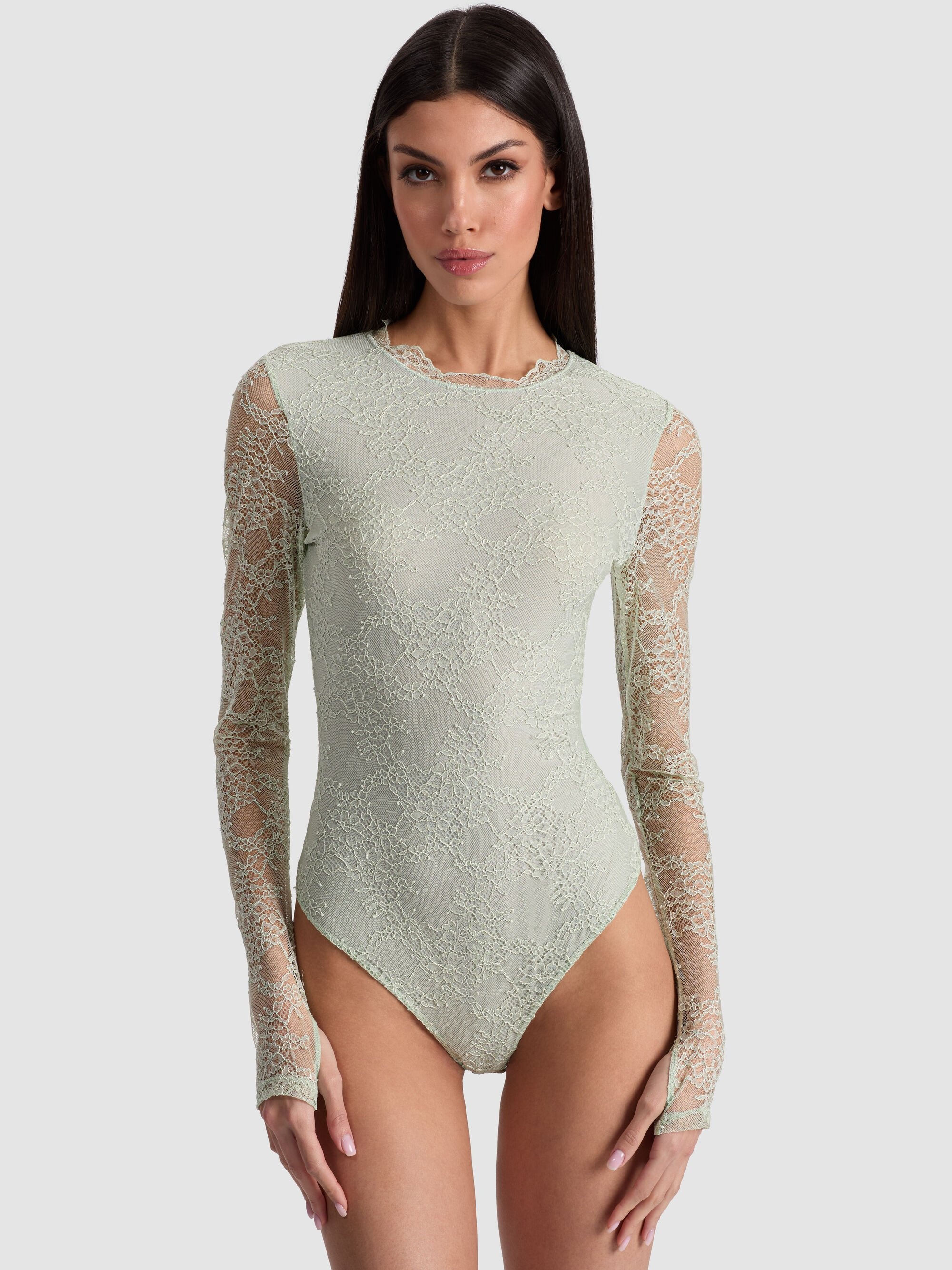 TAEYN LACE BODYSUIT - 2