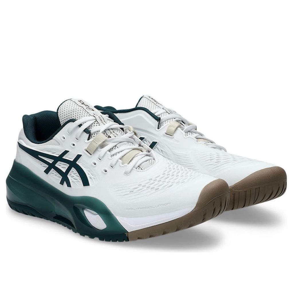 ASICS Gel-Resolution X 'White Saxon Green' 1041A481-111 - 3