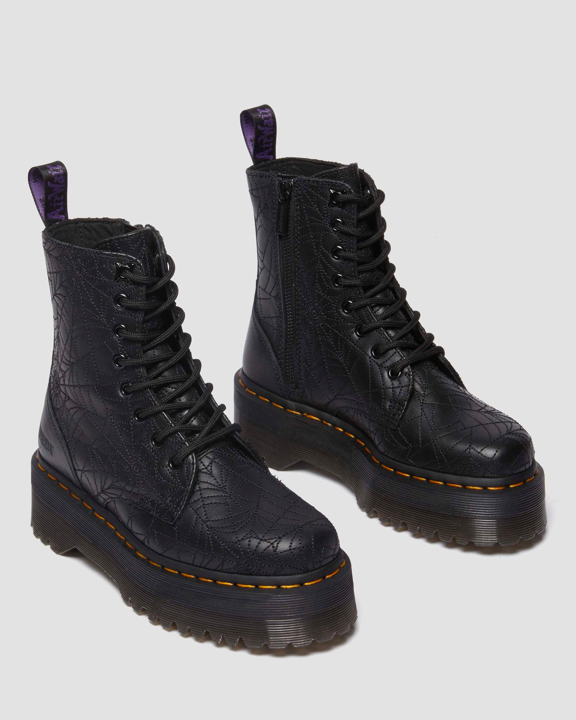 Jadon Wednesday Leather Platform Boots - 2