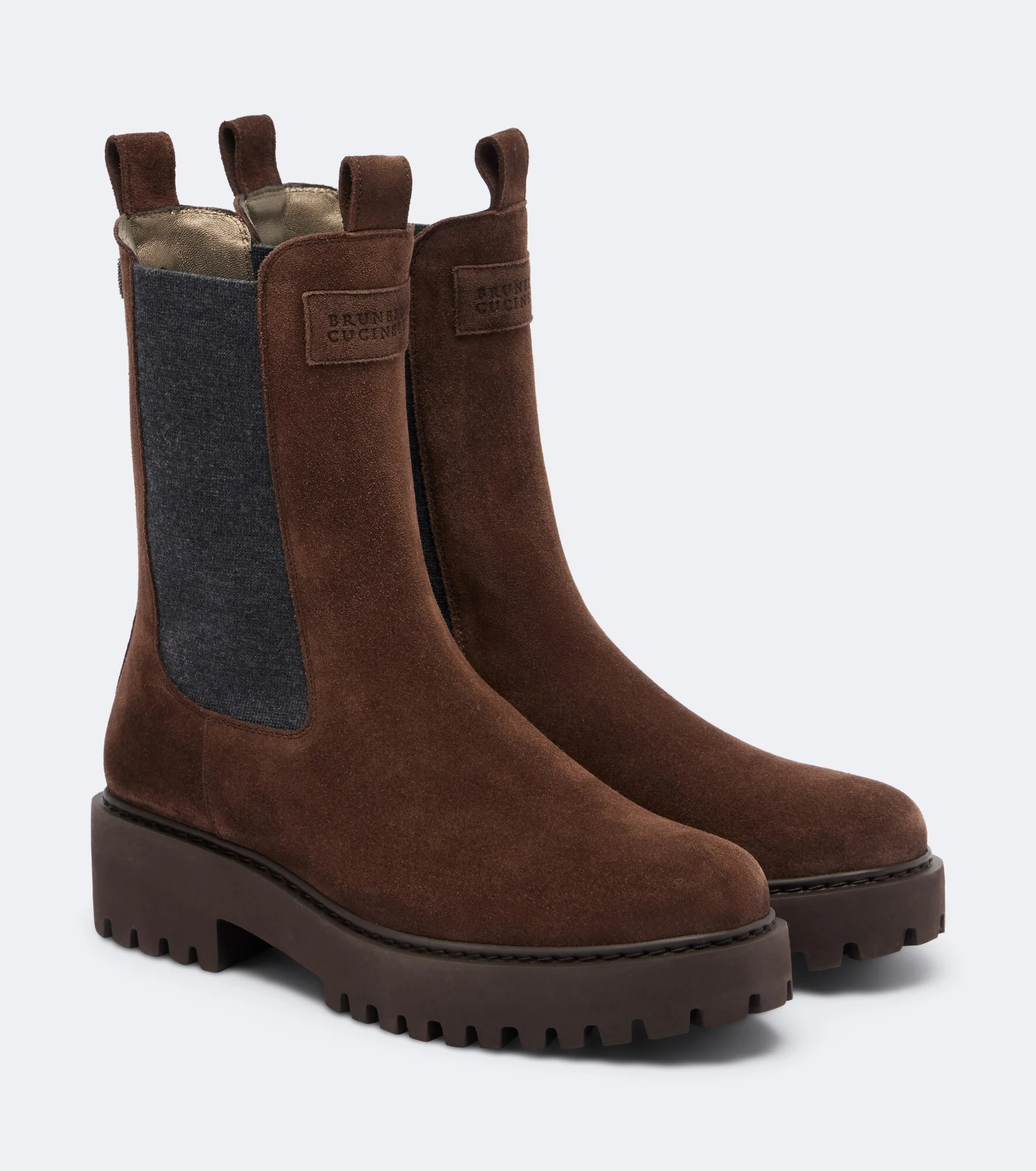 Monili suede Chelsea boots - 1
