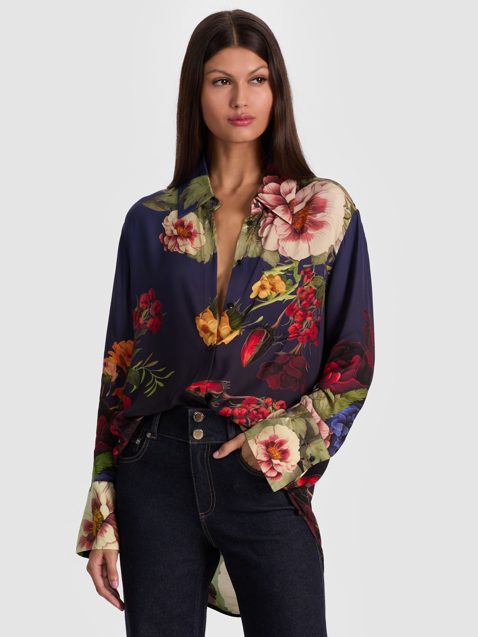 FINELY OVERSIZED BUTTON DOWN - 2
