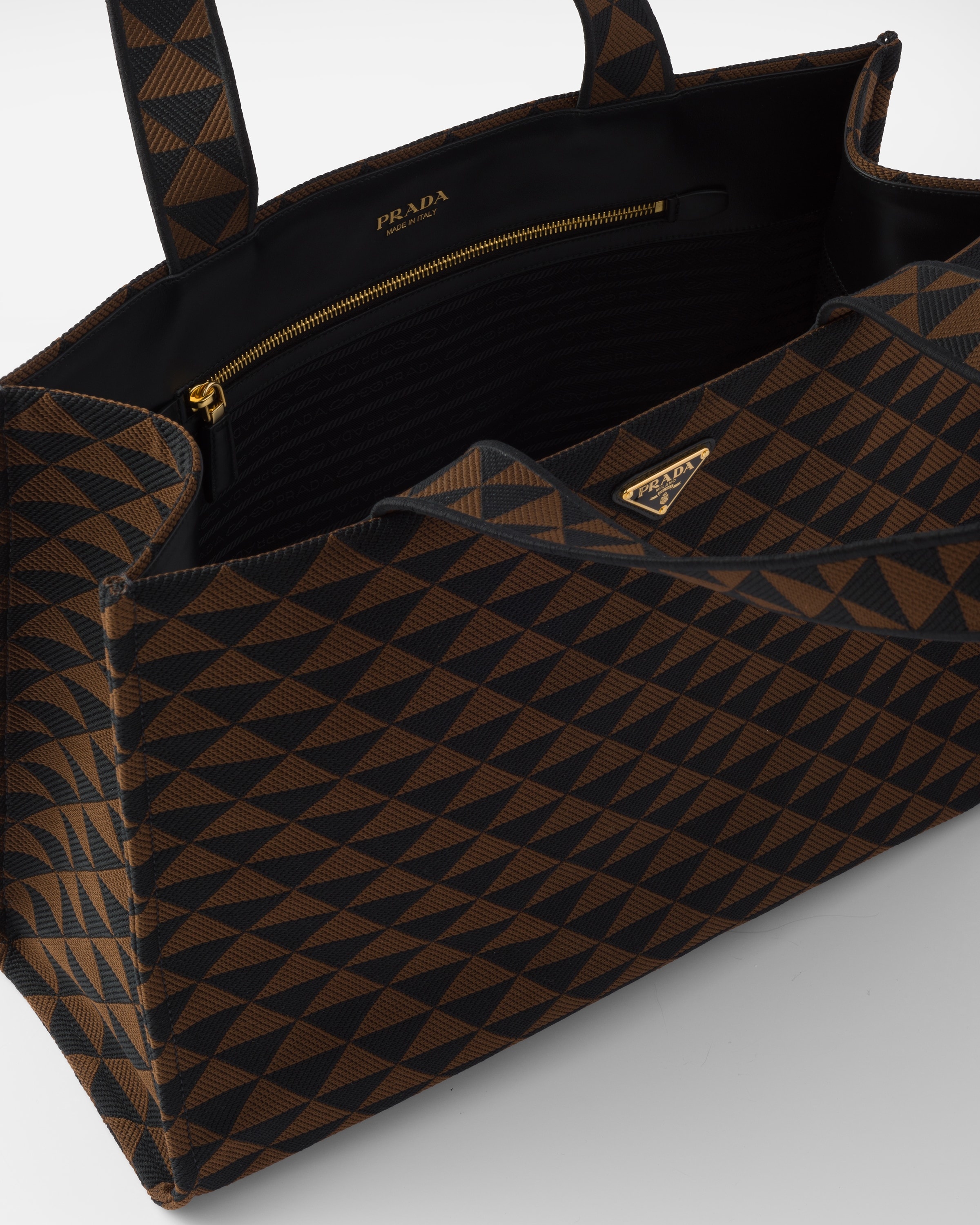 Prada Symbole bag in embroidered fabric - 5