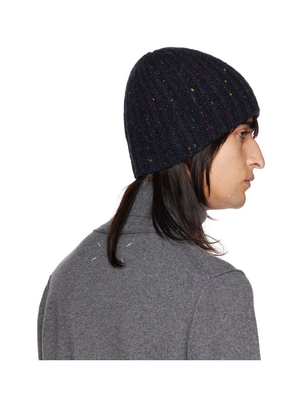 Navy Lutz Beanie - 3