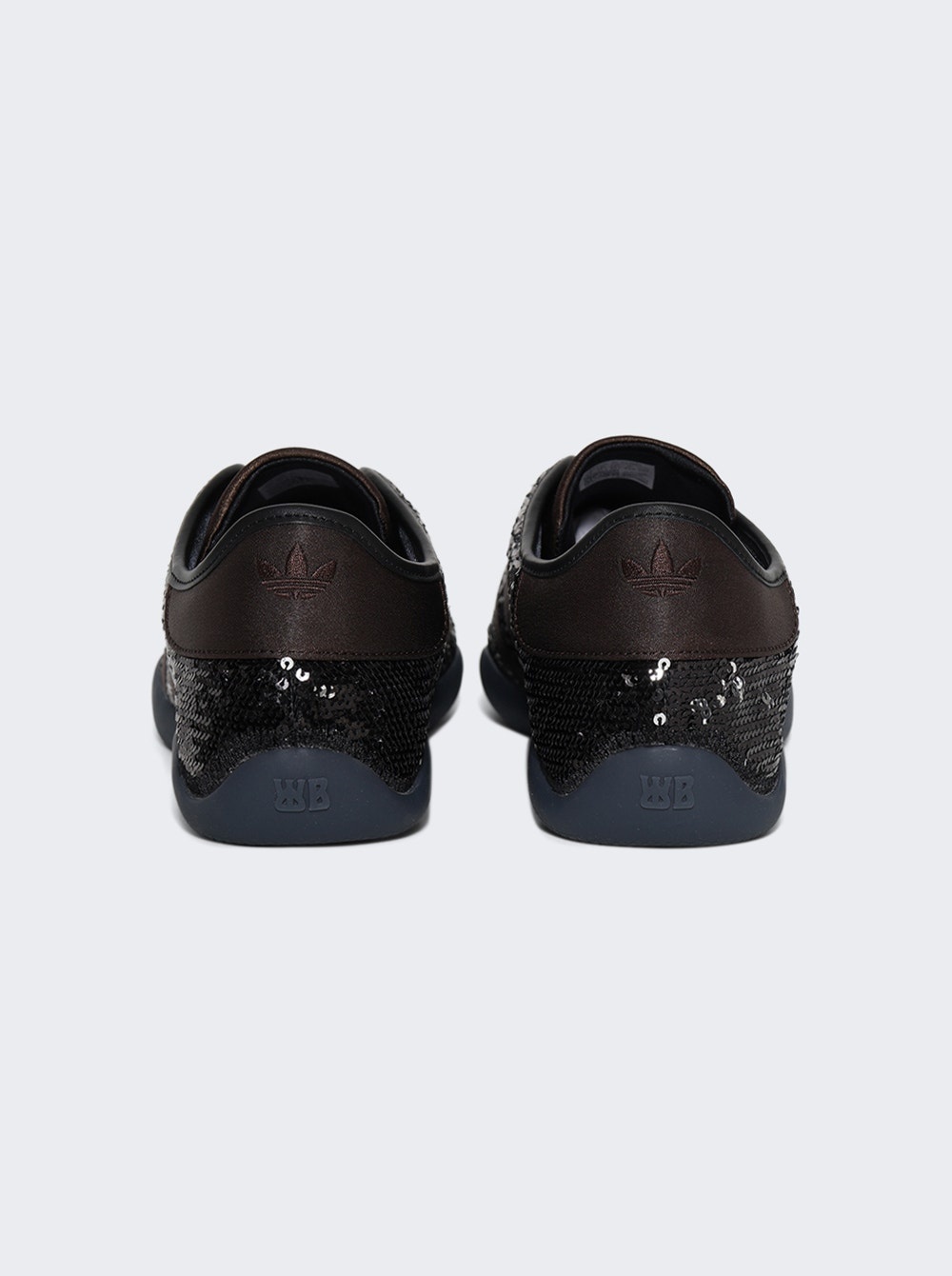 X Wales Bonner Lo Pro Sequin Sneakers Black - 4