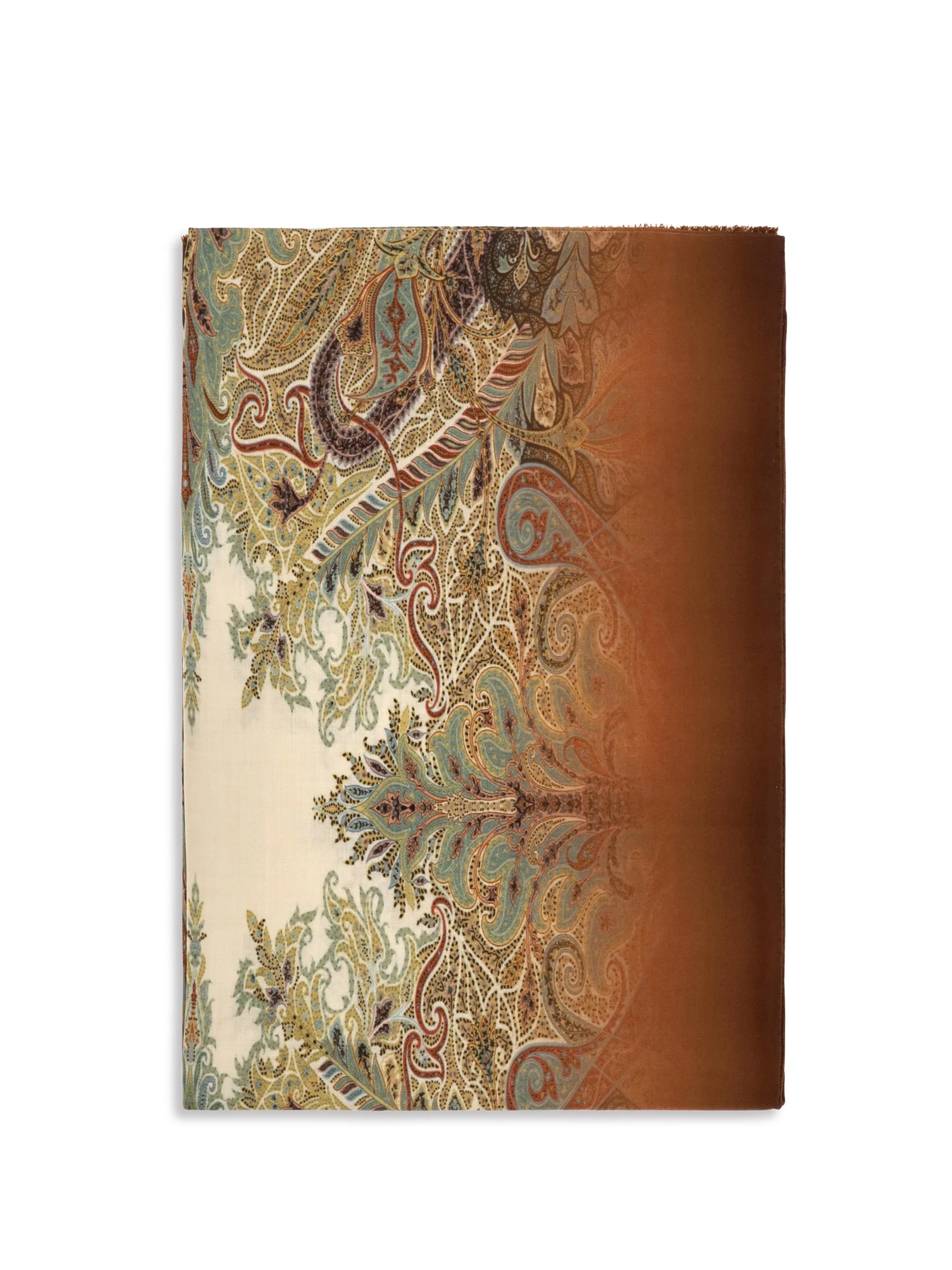 Etro Orfeo Modal Scarf Orange - 1