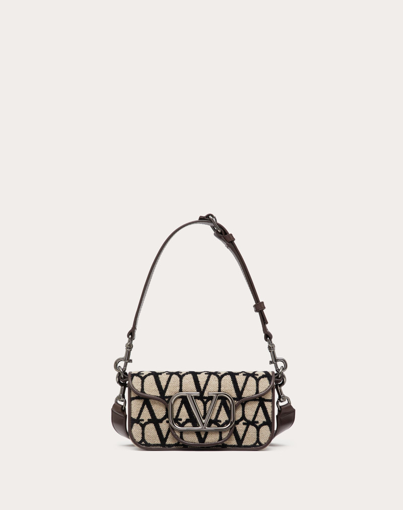 MINI LOCÒ TOILE ICONOGRAPHE SHOULDER BAG 1