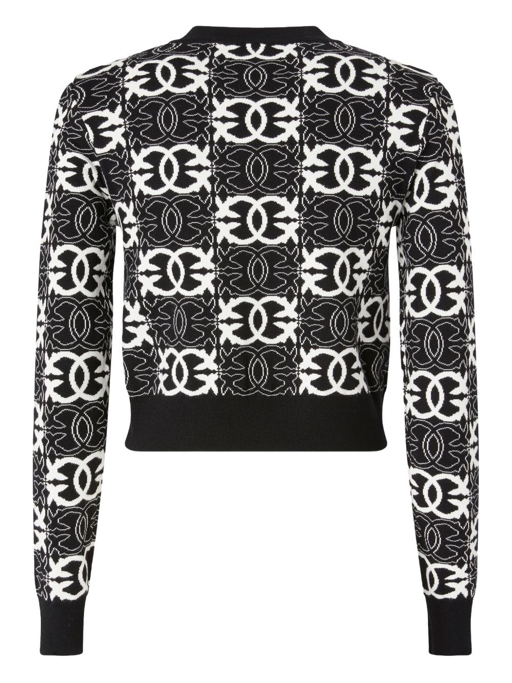 geometric-pattern sweater - 2