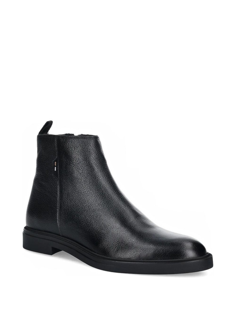 BOSS Calev leather boots outlook