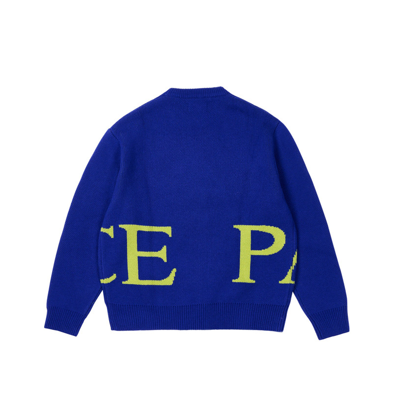 PALACE PALACE GUARD KNIT ROYAL BLUE outlook